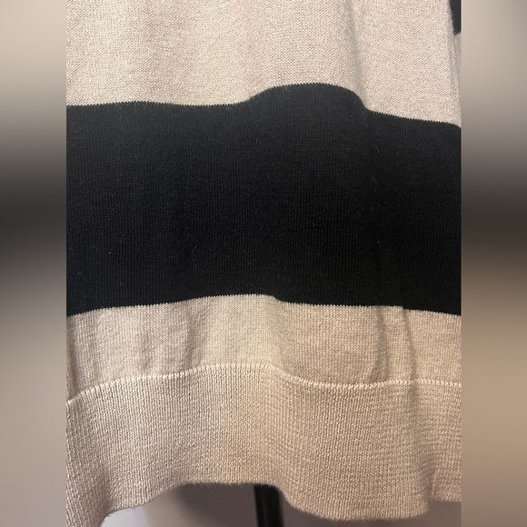 LOGO Lori Goldstein Cashmere Blend Horizontally Striped Sweater!! - Picture 7 of 11
